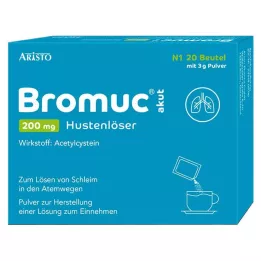BROMUC acuut 200 mg hoestdrank Plv.z.H.e.L.z.Einn., 20 st