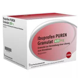IBUPROFEN PUREN Korrels 400 mg voor de bereiding van een oplossing voor toediening, 50 st