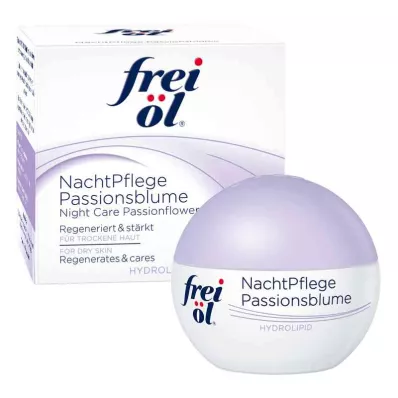 FREI ÖL Hydrolipid Nachtcrème Passiebloem, 50 ml FREI ÖL Hydrolipid Nachtcrème Passiebloem, 50 ml