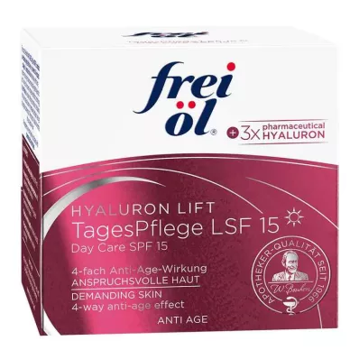 Gratis Olie Anti-Age Hyaluron Lift Dagverzorging LSF 15, 50 ml Gratis Olie Anti-Age Hyaluron Lift Dagverzorging LSF 15, 50 ml
