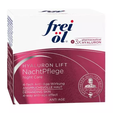 Gratis Oil Anti-Age Hyaluron Lift Nachtverzorging, 50 ml Gratis Oil Anti-Age Hyaluron Lift Nachtverzorging, 50 ml