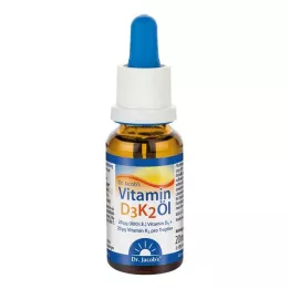 VITAMIN D3K2 olie Dr. Jacobsdruppels, 20 ml
