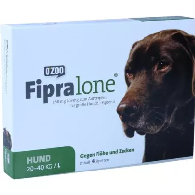 FIPRALONE 268 mg orale oplossing voor grote honden, 4 st