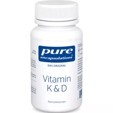 PURE ENCAPSULATIONS Vitamine K &amp; D-capsules, 60 stuks