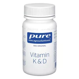 PURE ENCAPSULATIONS Vitamine K & D-capsules, 60 stuks