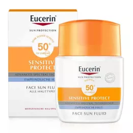 EUCERIN Zonnevloeistof matterend LSF 50+, 50 ml