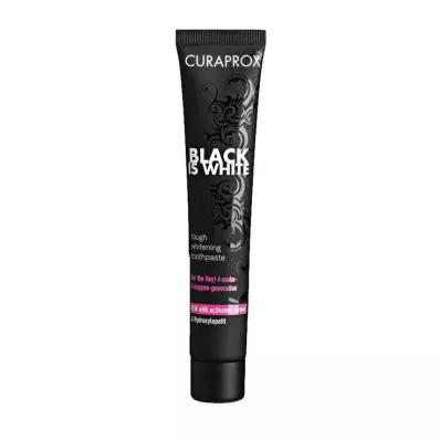 CURAPROX zwart is wit carbon tandpasta, 90 ml CURAPROX zwart is wit carbon tandpasta, 90 ml