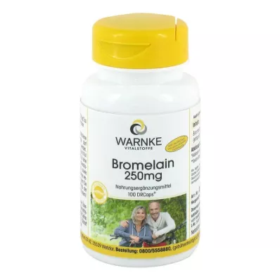 BROMELAIN 250 mg enterische capsules, 100 stuks