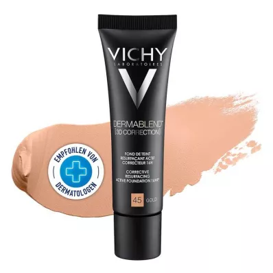 Vichy Dermablend 3D Correctie Make-Up 45 Goud, 30 ml