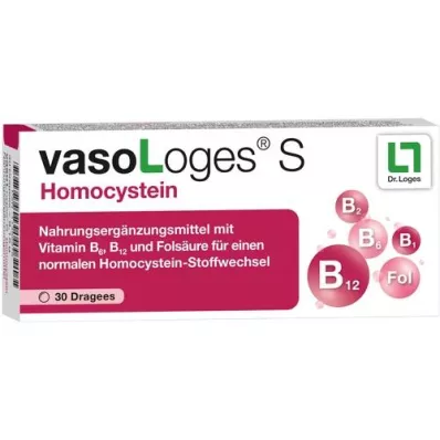 VASOLOGES S Homocysteïne Omhulde Tabletten, 30 stuks