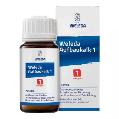 Weleda bouwkalk 1 poeder, 45 g Weleda bouwkalk 1 poeder, 45 g