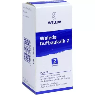 WELEDA Opbouwkalk 2 poeder, 45 g