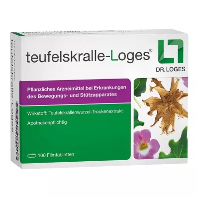teufelskralle-Loges filmomhulde tabletten, 100 stuks teufelskralle-Loges filmomhulde tabletten, 100 stuks