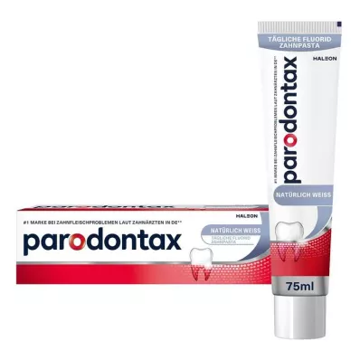Parodontax natuurlijk witte tandpasta, 75 ml