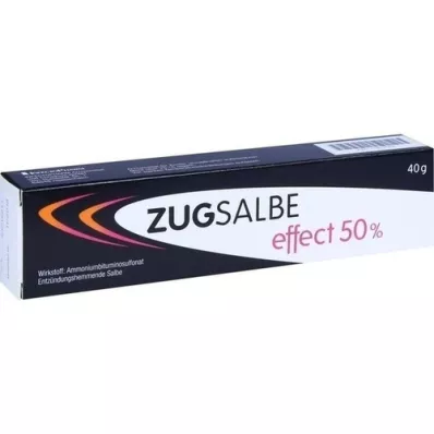 ZUGSALBE effect 50% zalf, 40 g