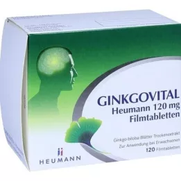 GINKGOVITAL Heumann 120 mg filmomhulde tabletten, 120 stuks