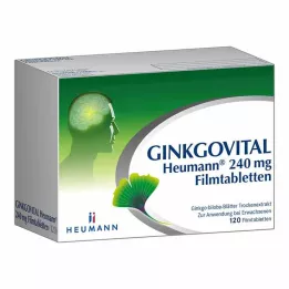 GINKGOVITAL Heumann 240 mg filmomhulde tabletten, 120 stuks