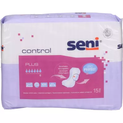 SENI Controle-incontinentieonderlegger plus, 15 stuks