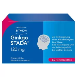 Ginkgo STADA® 120 mg filmomhulde tabletten, 60 stuks