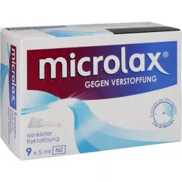 MICROLAX Klysmas met rectale oplossing, 9X5 ml
