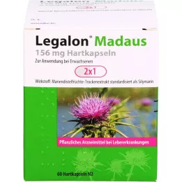 LEGALON Madaus 156 mg harde capsules, 60 st