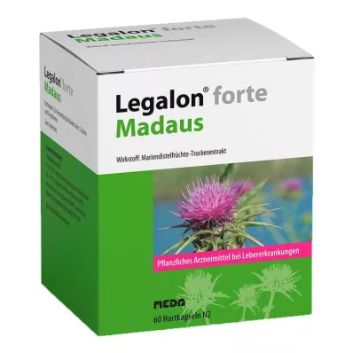 Legalon® forte Madaus harde capsules, 60 stuks Legalon® forte Madaus harde capsules, 60 stuks
