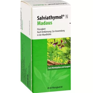 SALVIATHYMOL N Madaus druppels, 20 ml