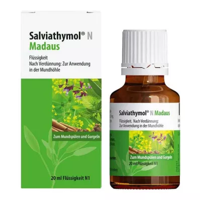 SALVIATHYMOL N Madaus druppels, 20 ml SALVIATHYMOL N Madaus druppels, 20 ml
