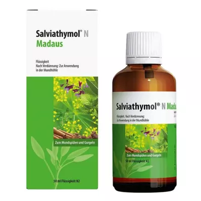 Salviathymol N MADAUS vloeistof, 50 ml Salviathymol N MADAUS vloeistof, 50 ml