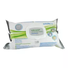 MIKROZID universele doekjes premium 100 stuks plat uiteinde, 1 stuks