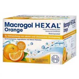 MACROGOL HEXAL Oranje Plv.z.Her.e.Ls.z.Einn.Btl., 50 st