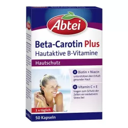 ABTEI Bètacaroteen Plus huidactieve B-vitaminen Kps, 50 stuks