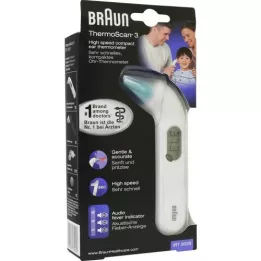 BRAUN THERMOSCAN 3 infrarood oorthermometers, 1 st