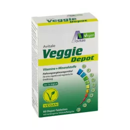 VEGGIE Depot Vitaminen+Mineralen Tabletten, 60 Capsules