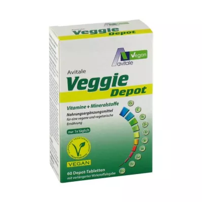 VEGGIE Depot Vitaminen+Mineralen Tabletten, 60 Capsules