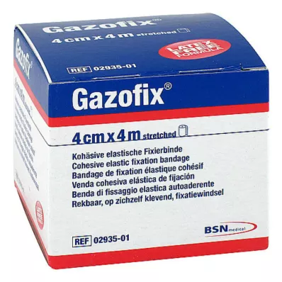 Gazofix bevestigingsverband samenhangend 4 cmx4 m, 1 stuk Gazofix bevestigingsverband samenhangend 4 cmx4 m, 1 stuk