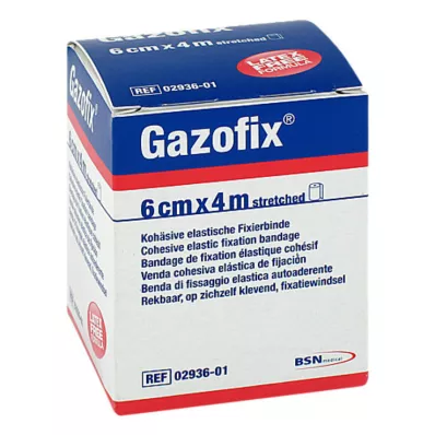 Gazofix bevestigingsverband samenhangend 6 cmx4 m, 1 stuk Gazofix bevestigingsverband samenhangend 6 cmx4 m, 1 stuk