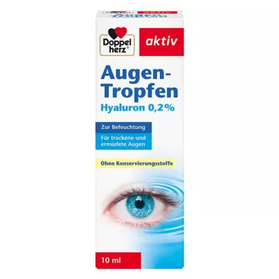 Doppelherz oogdruppels hyaluronzuur 0,2%, 10 ml