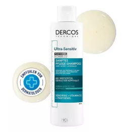 VICHY DERCOS ultragevoelige shampoo voor vette hoofdhuid, 200 ml