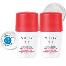VICHY DEO Roll-on Stressbestendigheid 72h, 2X50 ml