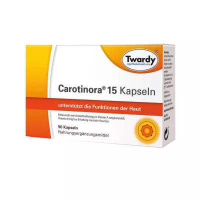 CAROTINORA 15 capsules, 90 st CAROTINORA 15 capsules, 90 st
