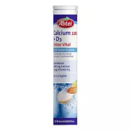 ABTEI Calcium 1000+D3 Osteo Vital Effervescent Tabletten, 15 stuks