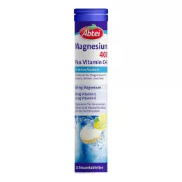 ABTEI Magnesium 400 Plus Vitamine C+E bruistabletten, 15 st