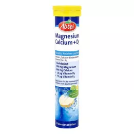 ABTEI Magnesium Calcium+D3 bruistabletten, 15 stuks