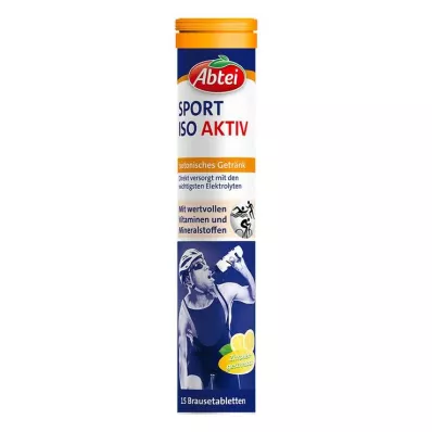 ABTEI Sport Iso Active Vitaminen+Mineralen, 15 stuks ABTEI Sport Iso Active Vitaminen+Mineralen, 15 stuks