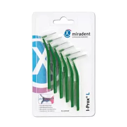 Miradent interdentale rager I-Prox L 0,7 mm groen, 6 stuks