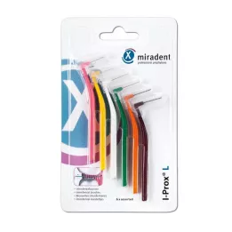MIRADENT Interdentale rager I-Prox L assorti, 6 stuks