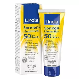 LINOLA Huidmelk voor de zon LSF 50, 100 ml