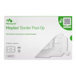 MEPILEX Randpaal-OP Zelfklevend verband 9x10 cm, 10 stuks