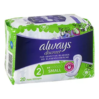 Altijd discrete incontinentieverband klein, 20 stuks Altijd discrete incontinentieverband klein, 20 stuks
